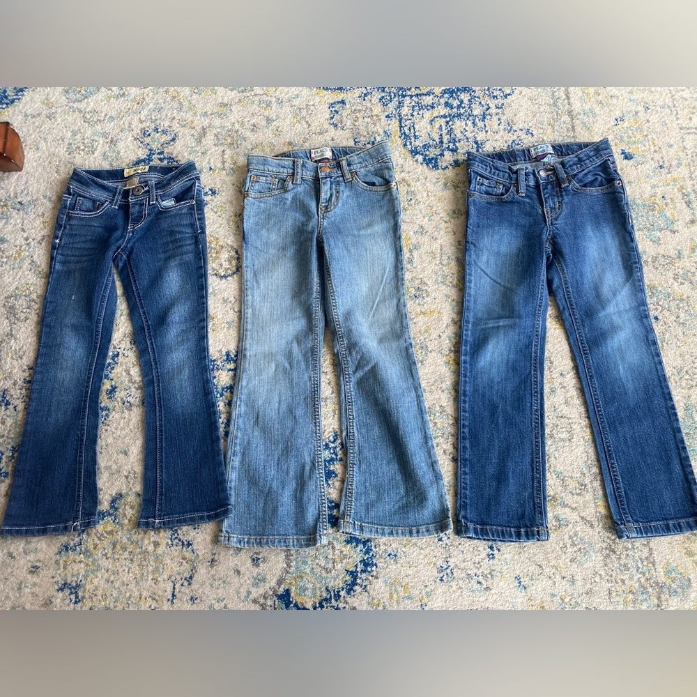 Toddler Girl Size 6 Jean Lot (3 pairs)